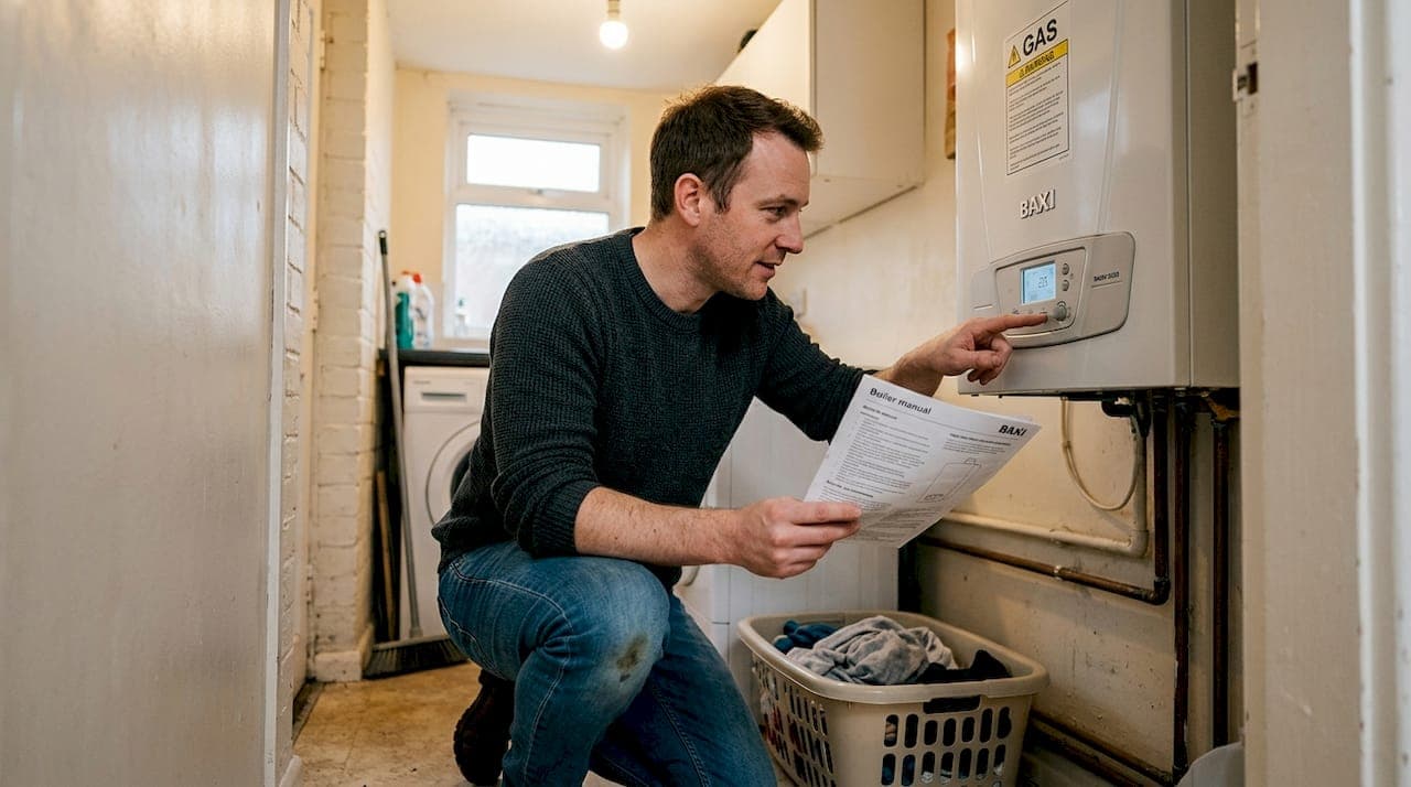 How to restart a broken boiler: safe home troubleshooting